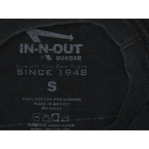 In N Out Burger California Shirt Size S - Picture 3 of 3